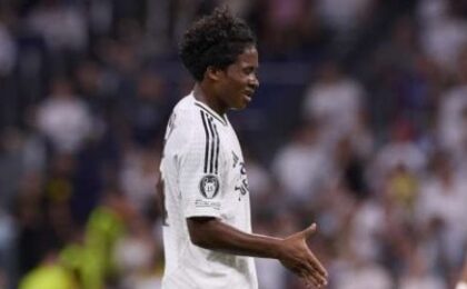 إندريك لاعب ريال مدريد وسط منافسة هجومية قوية قبل فترة الانتقالات الشتوية