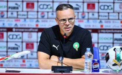 محمد وهبي مدرب منتخب المغرب قبل مواجهة ليسوتو في تصفيات كأس أمم أفريقيا 2027