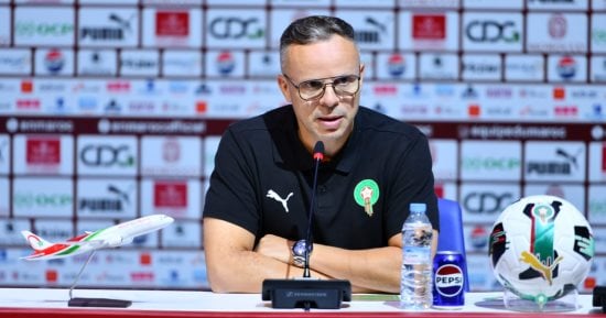 محمد وهبي مدرب منتخب المغرب قبل مواجهة ليسوتو في تصفيات كأس أمم أفريقيا 2027