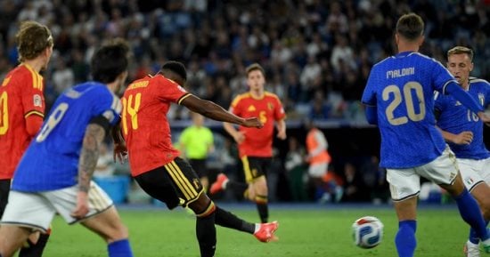 مباراة تركيا وإيطاليا في دوري الأمم الأوروبية على ملعب يوزونجو يل أتاتورك