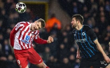 أتلتيكو مدريد أمام مانشستر يونايتد في دوري أبطال أوروبا على ملعب ميتروبوليتانو