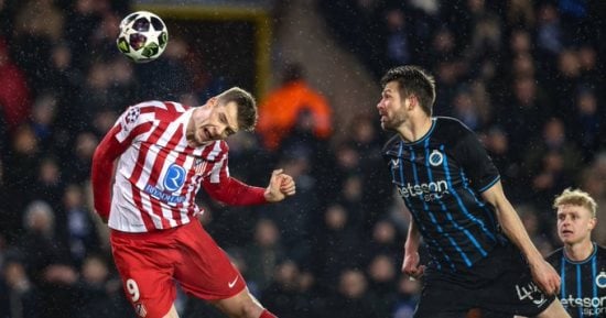 أتلتيكو مدريد أمام مانشستر يونايتد في دوري أبطال أوروبا على ملعب ميتروبوليتانو