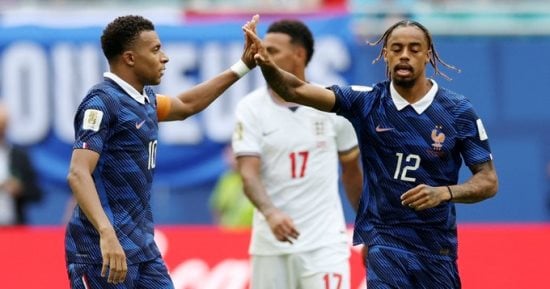 مباراة فرنسا وإيطاليا في دوري الأمم الأوروبية على ملعب ستاد دو فرانس