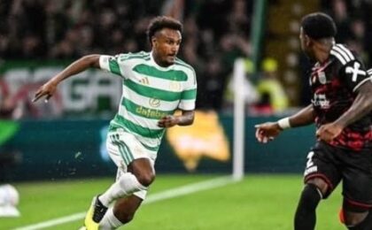 هيثم حسن لاعب سيلتك قبل مواجهة بنفيكا في الدوري الأوروبي
