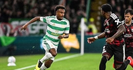 هيثم حسن لاعب سيلتك قبل مواجهة بنفيكا في الدوري الأوروبي