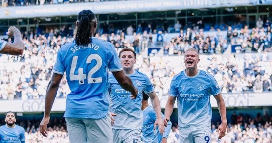 مانشستر سيتي يستضيف باريس سان جيرمان على ملعب الاتحاد في دوري أبطال أوروبا