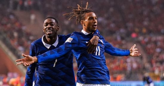 مباراة فرنسا وبلجيكا في دوري الأمم الأوروبية وصراع صدارة المجموعة الأولى