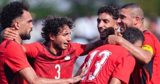 منتخب مصر يستعد لمواجهة جنوب أفريقيا وديًا على استاد القاهرة الدولي